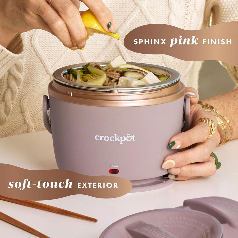 Crock-Pot 20-Crock-Pot Lunch Crock Food Warmer in Sphinx Pink, , large