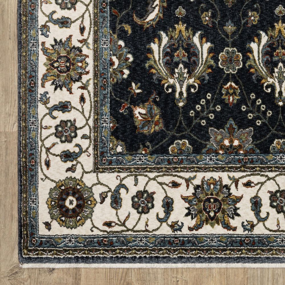 Oriental Weavers Vivian VI03A 2&#39;3&quot; x 7&#39;6&quot; Blue Runner, , large