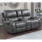 Steve Silver Keily Manual Reclining Loveseat in Dove Grey, , large