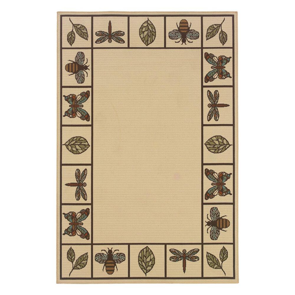 Oriental Weavers Montego 2266W 2"5" x 4"5" Ivory Area Rug, , large