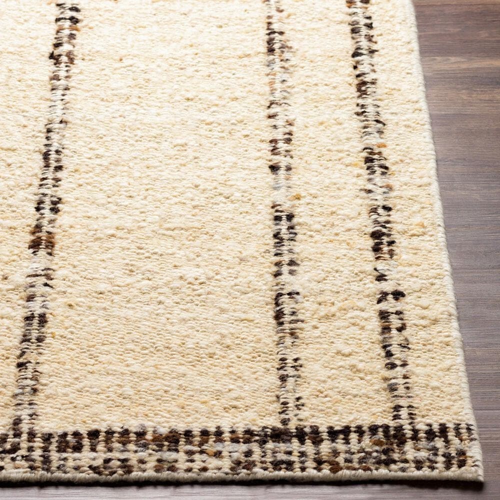 Surya Machu Picchu 10&#39; x 14&#39; Cream, Ivory, Dark Brown, Charcoal, Black and Light Gray Area Rug, , large