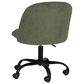 Linon Home Decor Skyla Swivel Office Chair in Green, , large