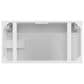 37B Kinsale 36" Single Bathroom Vanity Cabinet in Bright White with White Composite Stone Top and Backsplash, , large