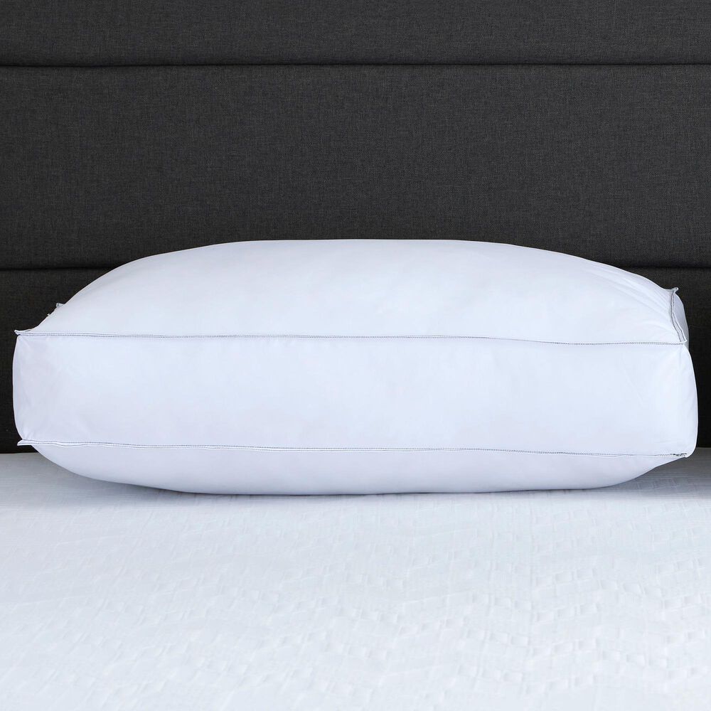 Isotonic Down Alternative Plush Side Sleeper Queen Pillow in White, , large