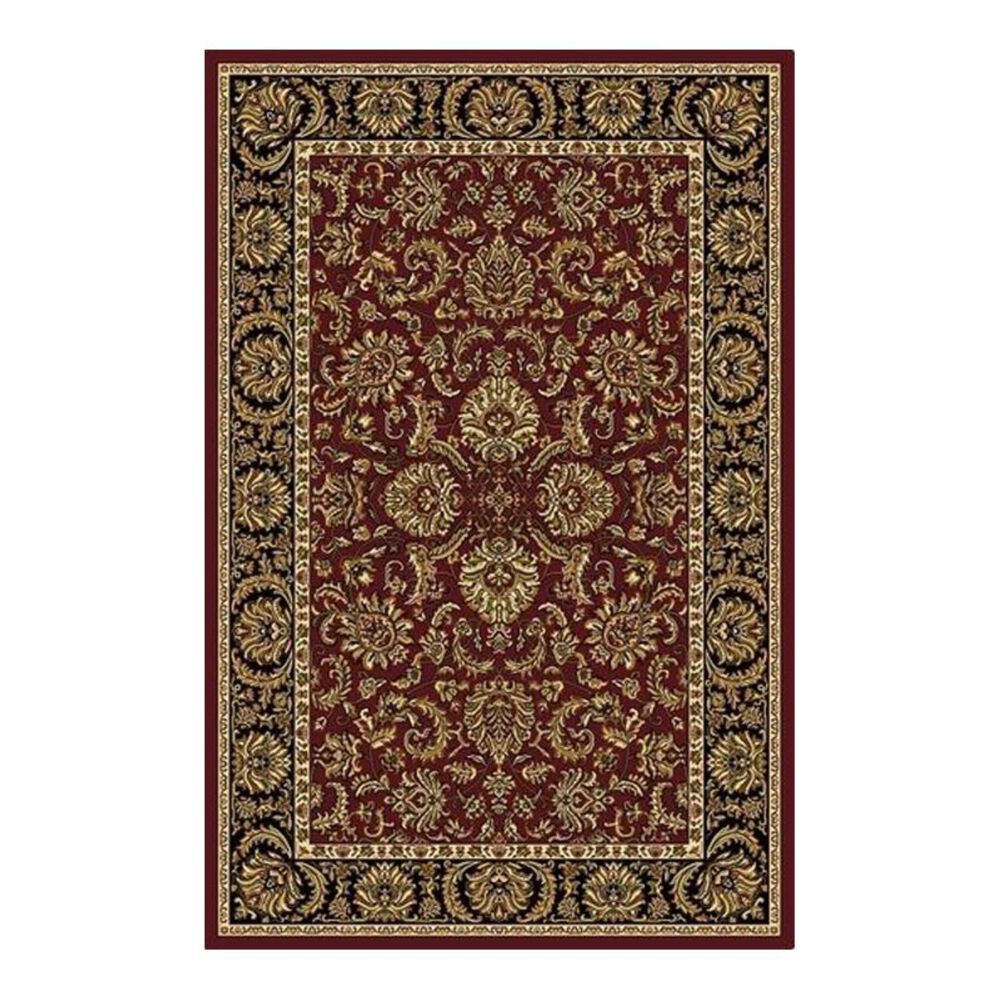 Radici USA Noble 1305 5"5" x 8"3" Burgundy Area Rug, , large