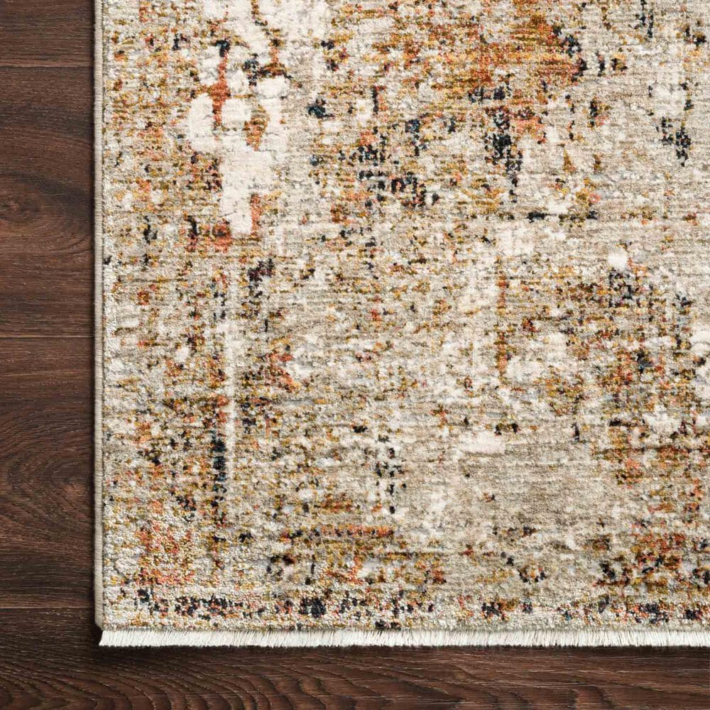 Loloi Theia THE-02 2&#39;10&quot; x 8&#39; Taupe and Gold, , large