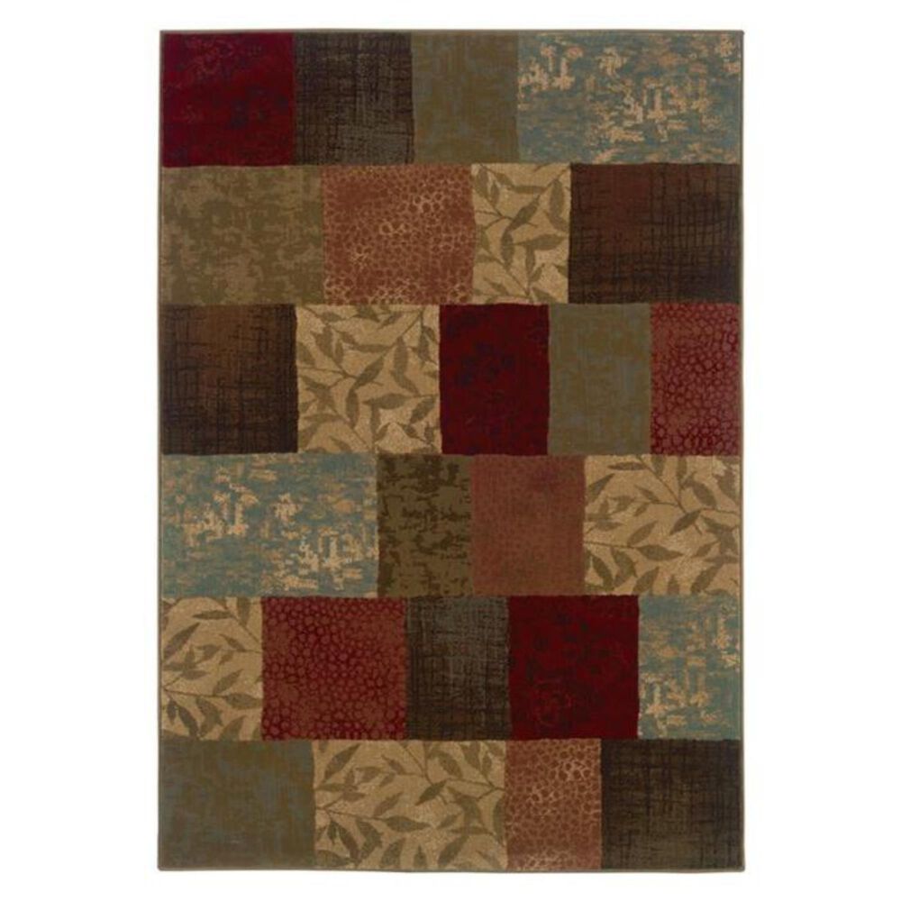 Oriental Weavers Hudson 30C 7" 8"" x 10"10"" Green Area Rug, , large
