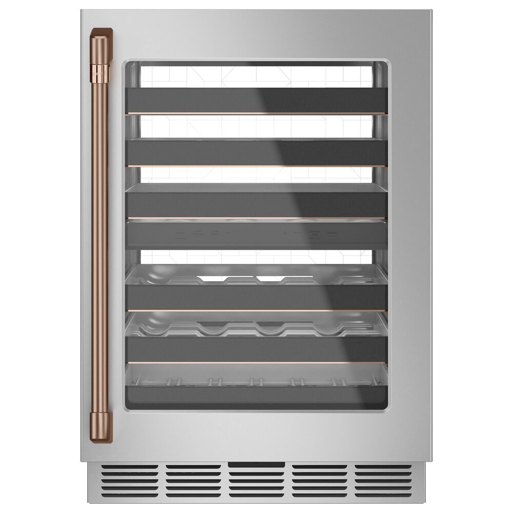 Cafe Undercounter Refrigeration Handle Kit in Brushed Copper, , large