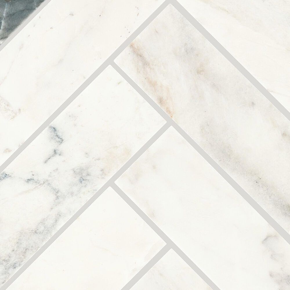 Dal-Tile Gamma Illusive 10&#39;&#39; X 15&#39;&#39; HERRING Natural Stone Mosaic Sheet, , large
