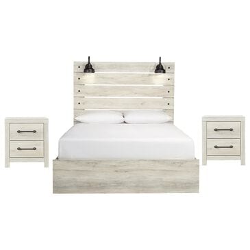 Ashley Cambeck 3-Piece Queen Bedroom Set in Whitewash, , large