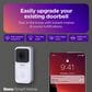 Roku Video Doorbell and Chime with 1080p HD Night Vision in White, , large