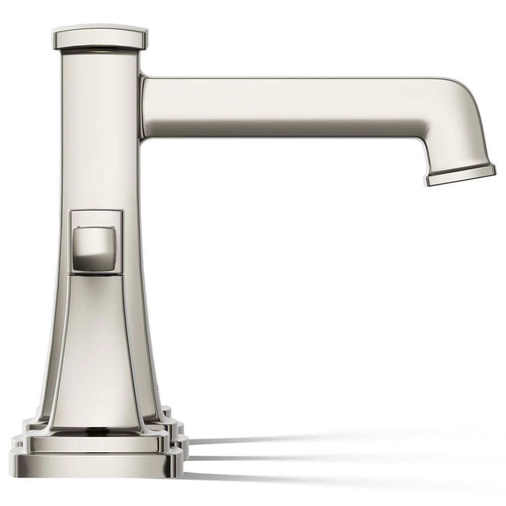 Kohler Riff Widespread Bathroom Sink Faucet in Vibrant Polished Nickel, , large