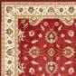 Safavieh Lyndhurst LNH553 8" x 11" Red and Ivory Area Rug, , large