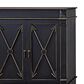 Rustic Root Classic Callison X-Door Console in Golden Black, , large