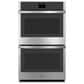 GE Appliances 2-Piece Kitchen Package with 30" Smart Built-In Double Wall Oven with No Preheat Air Fry and 36" Gas Cooktop in Stainless Steel, , large
