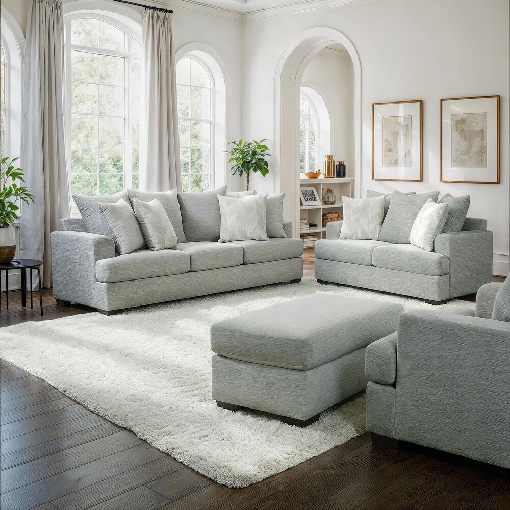Northwestern Leia Accent Chair in Pewter, , large