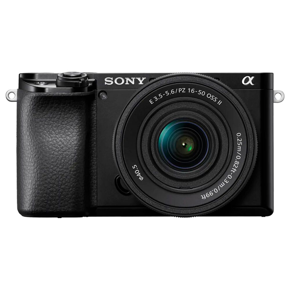 Sony Alpha 6100 APS-C Mirrorless Interchangeable Lens Camera in Black, , large
