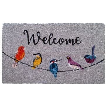 Callaway Tweet Chat 1"5" x 2"5" Multicolor Door Mat, , large