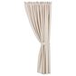 HiEnd Accents Luna 48" x 108" Curtain in Light Tan, , large
