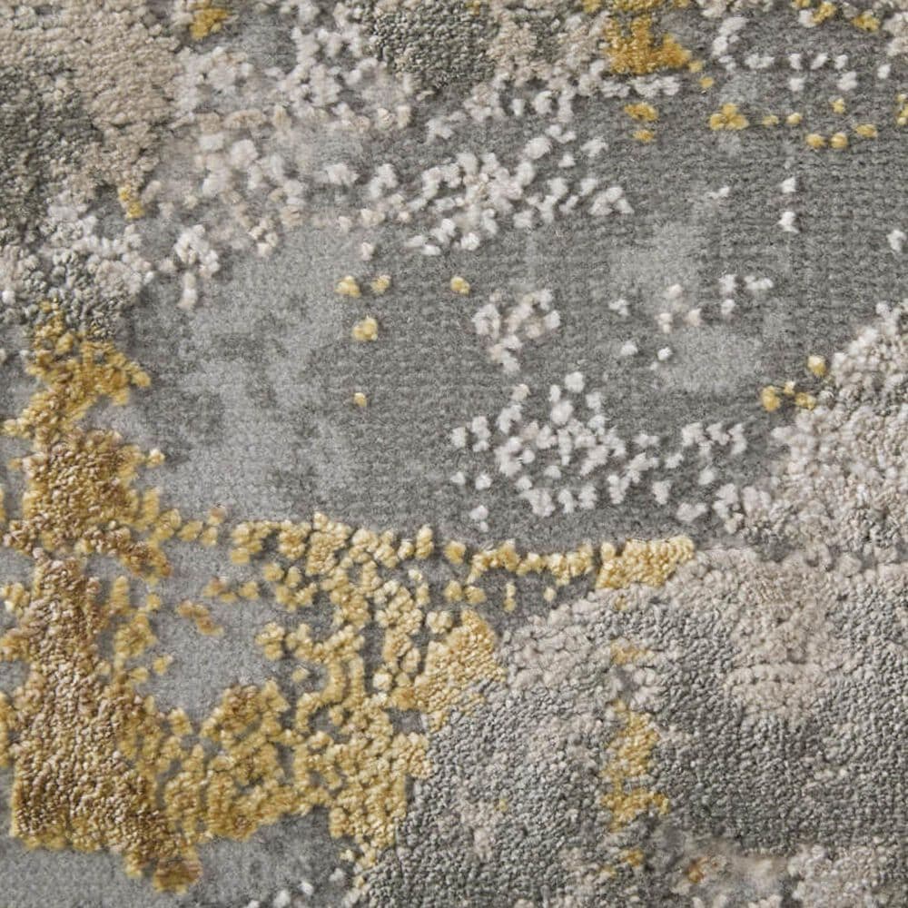 Feizy Waldor Gold and Birch 2&#39;10&quot; x 7&#39;10&quot; Runner, , large