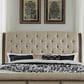 Belle Furnishings Americana Farmhouse King Sleigh Bed in Dusty Taupe, , large