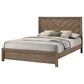 Crown Mark Valor 5-Piece King Bedroom Set in Light Brown, , large