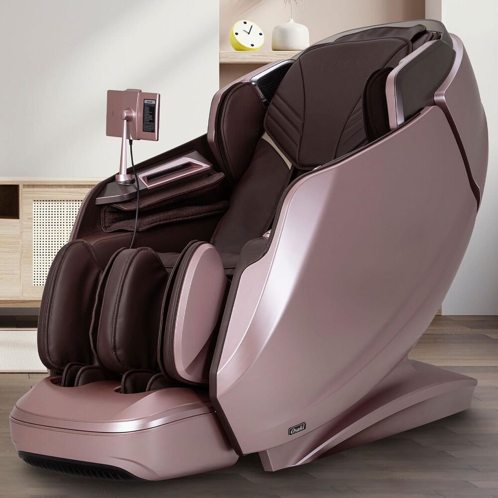 Osaki Platinum Avalon 4D Luxury Massage Chair in Brown, , large