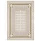 ROW by Oriental Weavers Zarina ZAR08 Beige and Brown 5"3" x 7"3" Indoor/Outdoor Area Rug, , large