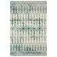 Dalyn Rug Company Brisbane Southwestern 5" x 7"6" Linen Area Rug, , large