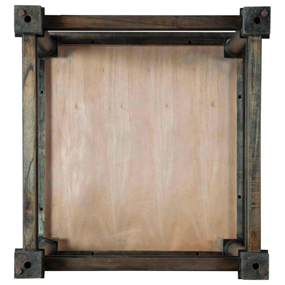 Hekman Linwood Square End Table in Brown, , large
