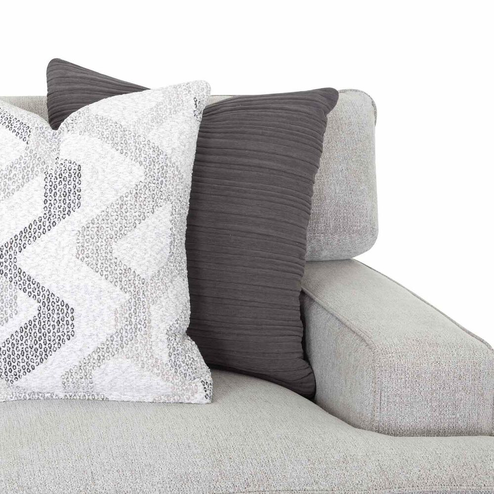 Moore Furniture Stella Stationary Sofa in Pepper, , large