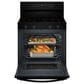 Whirlpool 5.3 Cu. Ft. Freestanding Smart Electric Range with Air Cooking Technology in Black, , large