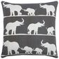 Rizzy Home 18" x 18" Down Pillow in Gray, , large