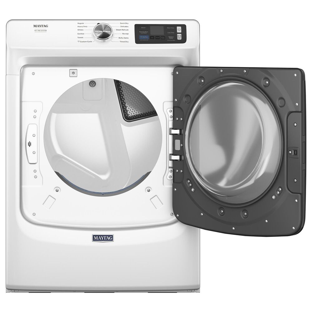 Maytag 7.3 Cu. Ft. Capacity Front Load Electric Dryer in White, , large