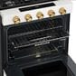 KitchenAid 5.0 Cu. Ft. Smart Slide-in Gas Range in Porcelain White, , large