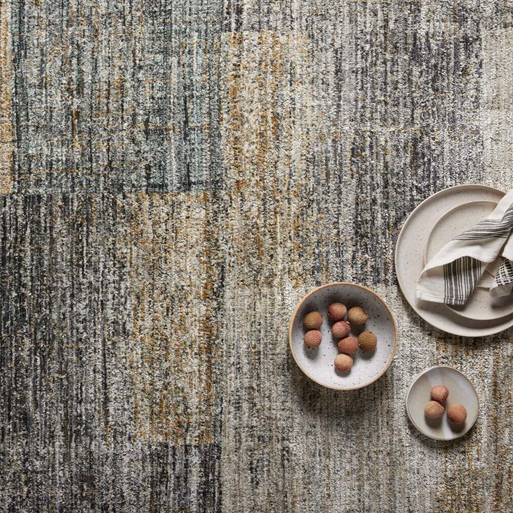 Loloi Soho 7&#39;10&quot; x 10&#39; Grey and Gold Area Rug, , large