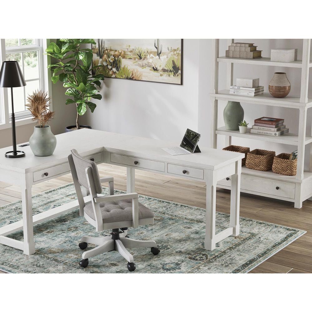 Ashley Robbinsdale Home Office Desk in Antique White, , large