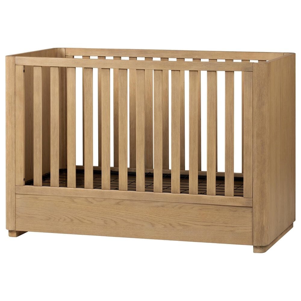 Eastern Shore Modena 2-Piece Classic Crib and Dresser Nursery Set in Natural, , large