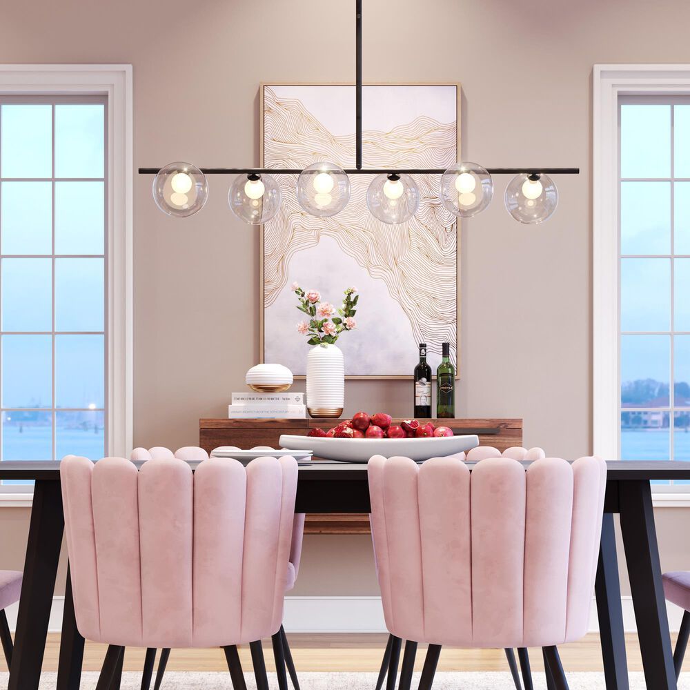 Zuo Modern Keyoz Ceiling Lamp in Black, , large