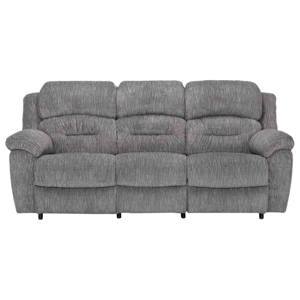 Moore Furniture Bellamy Power Reclining Sofa with USB in Recruit Cement, , large