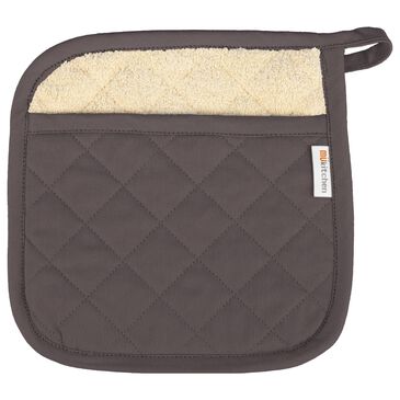 Mukitchen Quilted Cotton Potholder in Stainless, , large