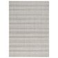 Nourison Pure Multi Weave Grey 4" x 6" Area Rug, , large