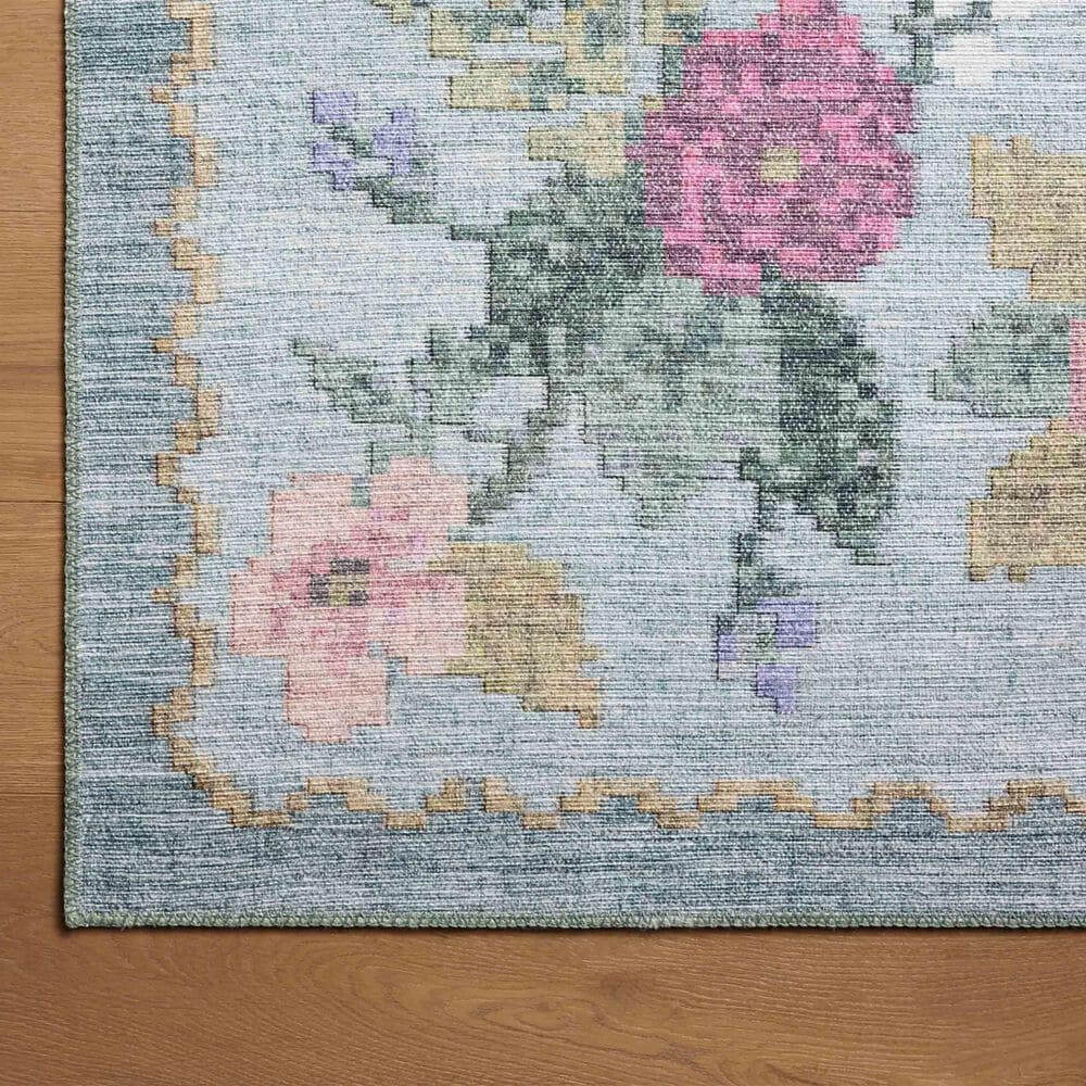 Rifle Paper Co. x Loloi Rosa 7&#39;6&quot; x 9&#39;6&quot; Sky Area Rug, , large