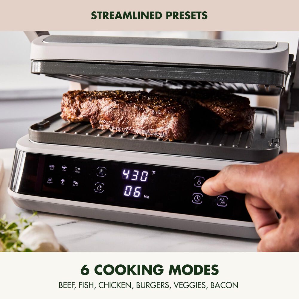 Green Pan 14.5" Advanced Contact Grill and Griddle in Clay, , large