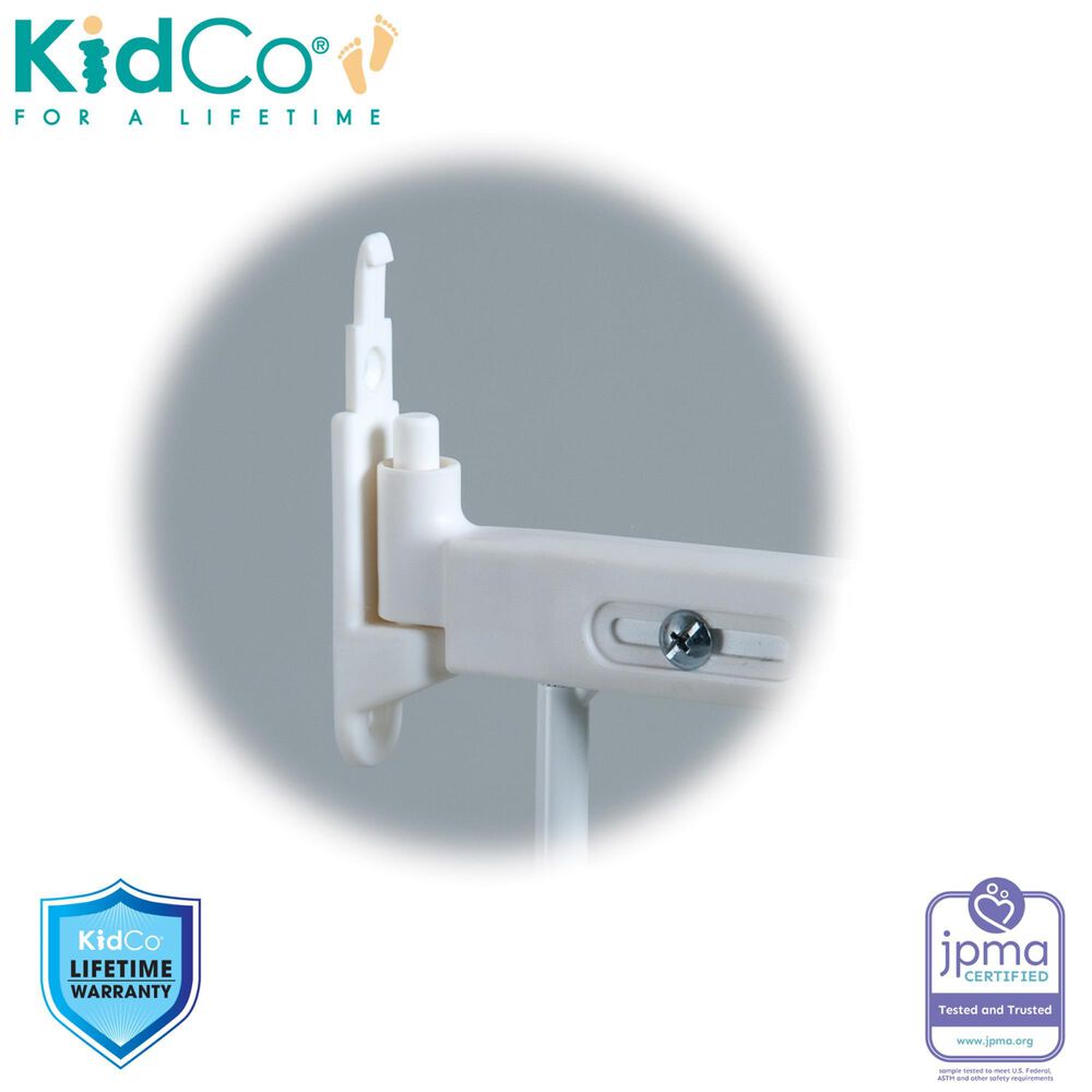 Kidco Inc. Safeway Top of Stair Baby Safety Gate in White, , large