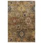 Dalyn Rug Company Silk Road Clove, Brown, Gold, Copper and Charcoal 3" x 5" Area Rug, , large