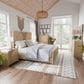 Furniture of America Tangentry 6-Piece Queen Bedroom Set in Natural, , large