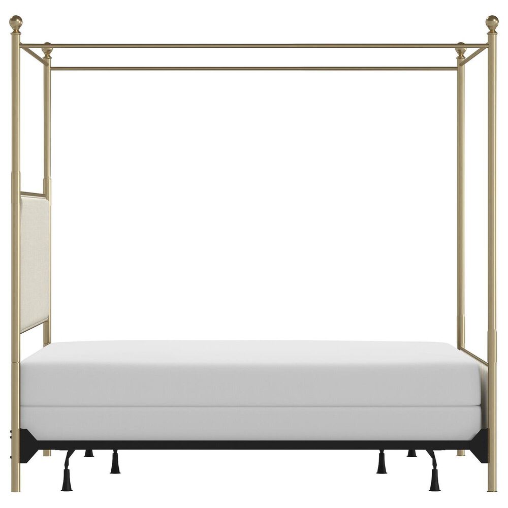 Richlands Furniture McArthur King Canopy Bed in Beige, , large