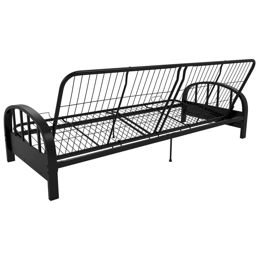 DHP Aiden Futon Frame in Black, , large