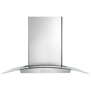 Whirlpool 30" Glass Wall Mount Range Hood in Stainless Steel, , large
